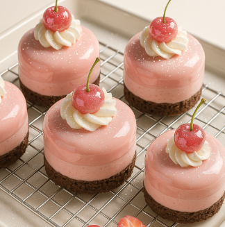 Bánh Mousse Cherry