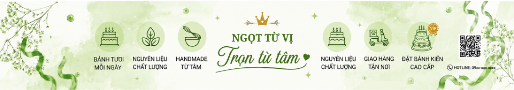 Tee Cake Banner